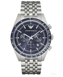 Emporio Armani Sportivo Chronograph Blue Stainless Steel Watch For Men - AR6072