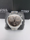 Hugo Boss Skymaster Grey Dial Two Tone Steel Strap Watch for Men - 1513789