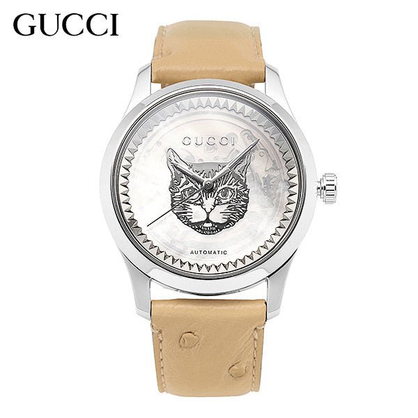 Gucci G Timeless Mother of Pearl Dial Automatic Watch For Women - YA1264112