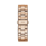 Guess Confetti Pink Dial Rose Gold Stainless Steel Watch For Women - W0774L3