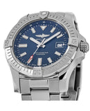 Breitling Avenger Automatic 43mm Blue Dial Silver Steel Strap Watch for Men - A17318101C1A1