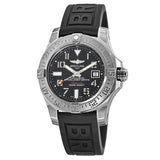 Breitling Avenger II Seawolf Stainless Steel 45mm Black Rubber Strap Mens Watch - A1733110/BC31/153S