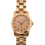 Marc Jacobs Dinky Rose Gold Dial Rose Gold Stainless Steel Strap Watch for Women - MBM3200