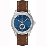 Breitling Premier Automatic 40mm Blue Dial Brown Leather Strap Mens Watch - A37340351C1X2