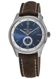 Breitling Premier Automatic 40mm Blue Dial Brown Leather Strap Mens Watch - A37340351C1X2