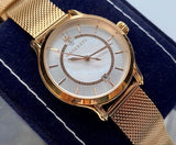 Maserati Epoca Mother of Pearl Dial Rose Gold Mesh Strap Watch For Women - R8853118506