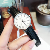 Tissot Everytime Small White Dial Black Leather Strap Watch For Women - T109.210.16.033.00