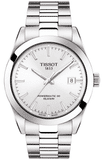 Tissot Gentleman Powermatic 80 Silicium Silver Dial Silver Steel Strap Watch For Men - T127.407.11.031.00