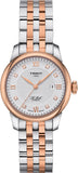 Tissot T Classic Le Locle Automatic Lady Silver Dial Two Tone Steel Strap Watch For Women - T006.207.22.036.00