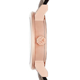 Burberry The City Pink Dial Leather Strap Watch for Women - BU9236