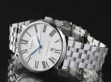 Tissot T Classic Carson Premium Powermatic 80 Silver Dial Silver Steel Strap Watch For Men - T122.407.11.033.00