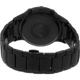 Emporio Armani Dress Chronograph Quartz Black Dial Black Stainless Steel Strap Watch For Men - AR2485