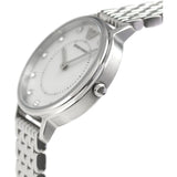 Emporio Armani Kappa Mother of Pearl Dial Silver Mesh Bracelet Watch For Women - AR2511