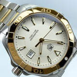 Tag Heuer Aquaracer Automatic White Dial Watch for Men - WAY2151.BD0912