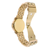 Marc Jacobs Fergus White Dial Gold Stainless Steel Strap Watch for Women - MBM8647