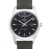 Breitling Transocean Day & Date 43mm Black Dial Black Nylon Strap Mens Watch - A4531012/BB69/109W/A20  BA.1