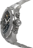 Breitling Avenger Chronograph 45mm Black Dial Silver Steel Strap Watch for Men - A13317101B1A1