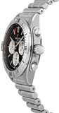 Breitling Chronomat B01 42mm Black Dial Silver Steel Strap Watch for Men - AB0134101B1A1