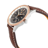 Breitling Navitimer 1 Automatic 41mm Brown Dial Brown Leather Strap Mens Watch - U17326211M1P2