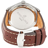 Breitling Premier Automatic 40mm Grey Dial Brown Leather Strap Watch for Men - A37340351B1P2