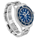 Breitling Superocean 44mm Special Blue Dial Silver Steel Strap Watch for Men - Y17393161C1A1