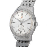 Breitling Premier Automatic 40mm Stainless Steel Silver Dial Mens Watch - A37340351G1A1