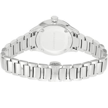 Burberry The Classic Silver Dial Silver Steel Strap Watch for Women