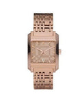 Burberry Nova Check Quartz Rose Gold Dial Rose Gold Steel Strap Watch for Women - BU1578
