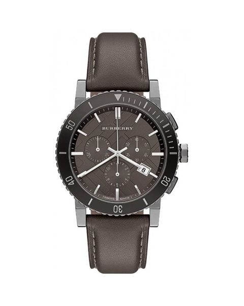 Grey burberry watch Clearance