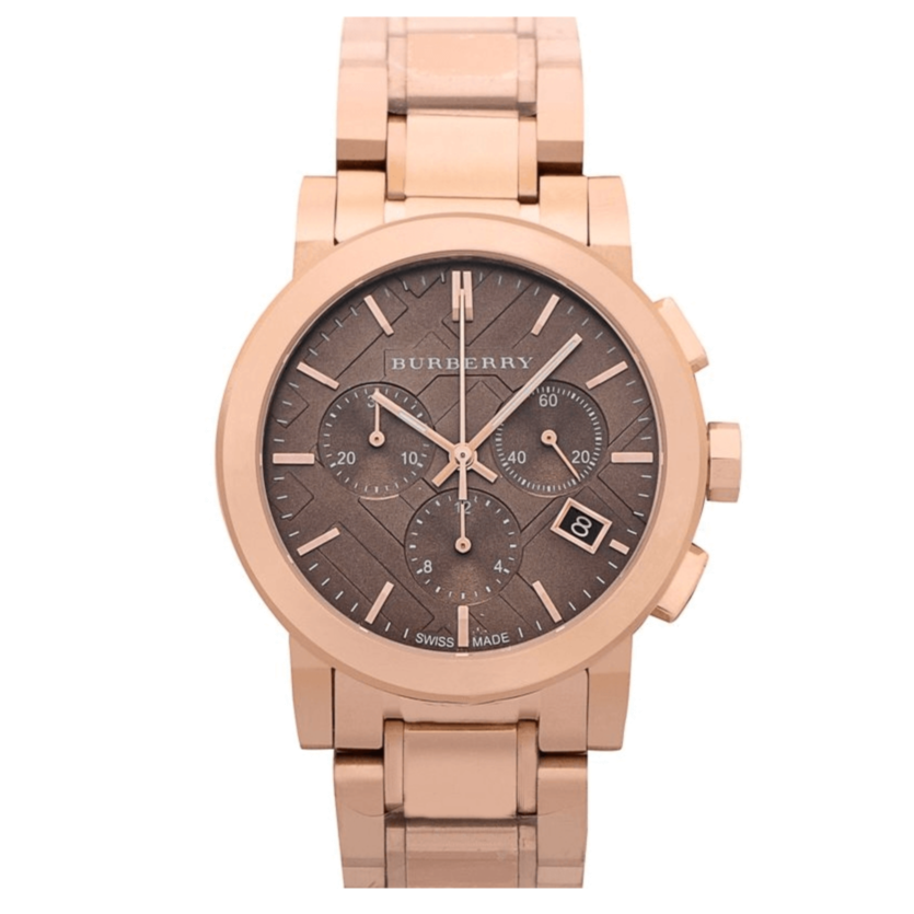 Burberry watch mens outlet pink