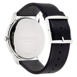 Calvin Klein City White Dial Black Leather Strap Watch For Men - K2G211C6