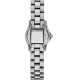 Marc Jacobs Henry Dinky White Dial Silver Stainless Steel Strap Watch for Women - MBM3198