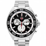 Tag Heuer Formula 1 Chronograph Black Dial Silver Steel Strap Watch for Men - CAZ101E.BA0842