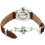 Tissot Gentleman Powermatic 80 Silicium Silver Dial Brown Leather Strap Watch For Men - T127.407.16.031.00