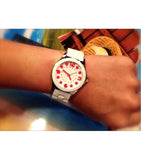 Marc Jacobs Pelly White Dial White Silicone & Stainless Steel Watch for Women - MBM2588