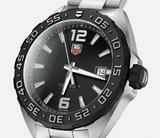 Tag Heuer Formula 1 Quartz 41mm Black Dial Silver Steel Strap Watch for Men - WAZ1110.BA0875