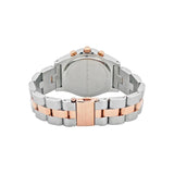 Marc Jacobs Marc Silver Dial Two Tone Steel Strap Watch for Women- MBM3170