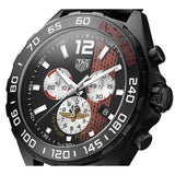 Tag Heuer Formula 1 Indy 500 Limited Edition Chronograph Black Dial Black Rubber Strap Watch for Men - CAZ101AD.FT8024