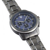 Maserati Successo Chronograph Blue Dial Black Steel Strap Watch For Men - R8873621005