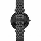 Emporio Armani Ceramica Black Dial Black Ceramic Strap Watch For Women - AR1487