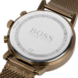 Hugo Boss Spirit Blue Dial Grey Mesh Bracelet Watch for Men - 1513693