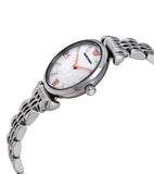 Emporio Armani Donna Mother of Pearl Dial Silver Steel Strap Watch For Women - AR11204