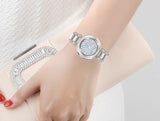 Citizen Eco Drive Silver Stainless Steel Strap Watch For Women - EM0331-52