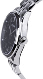 Citizen Eco Drive Black Dial Silver Steel Strap Watch For Men - BM7250-56E