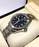 Tag Heuer Aquaracer Automatic 41mm Black Dial Silver Steel Strap Watch for Men - WAY2110.BA0928