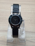 Marc Jacobs Blade Black Dial Black Leather Strap Watch for Women - MBM1082