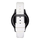 Marc Jacobs Miss Marc White Flower Dial White Silicone Strap Watch for Women - MBM5513