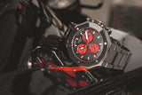 Tissot T Race Moto GP Limited Edition Chronograph Black Dial Silver Steel Strap Watch for Men - T141.417.11.057.00