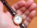 Tissot Carson White Dial Brown Leather Strap Watch For Women - T085.210.36.012.00