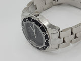 Marc Jacobs Blade Black Dial Silver Stainless Steel Watch for Women - MBM3058